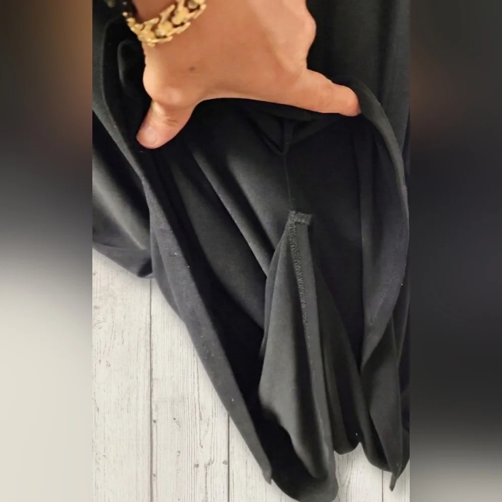 NWT Lauren Ralph Lauren Black One-Shoulder Ruched Gown 4 Tall Friendly Gala - Picture 9 of 16